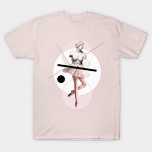 Greek Ballerina Abstract T-Shirt